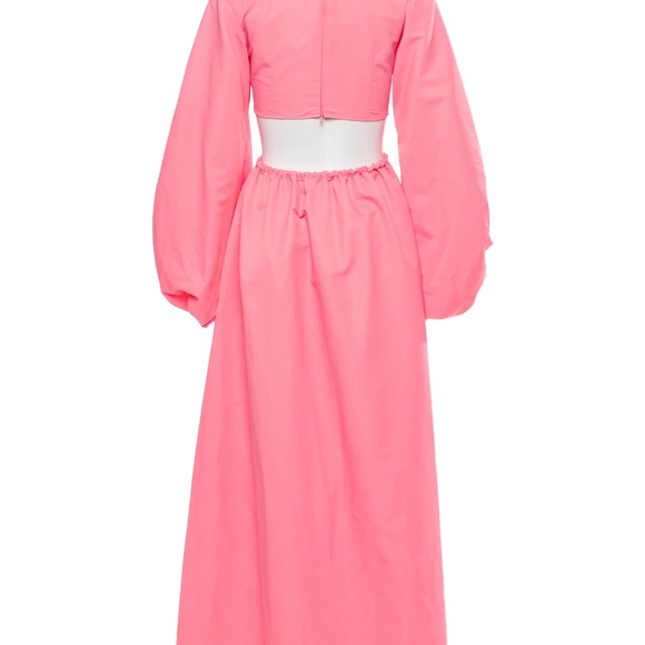 Staud Crew Neck Long Dress - Picture 3 of 6